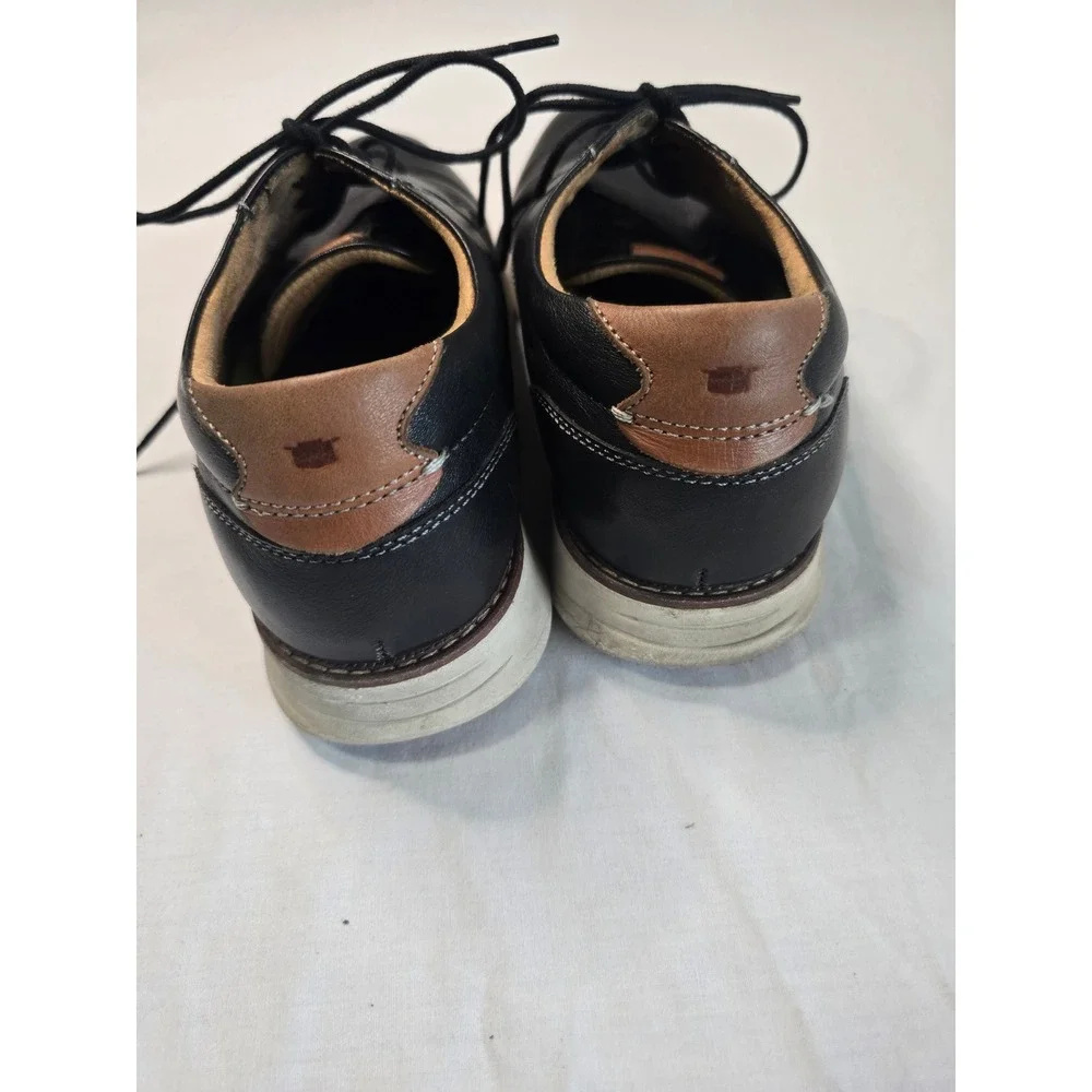 Florsheim Launch Hybrid Plain Toe Oxfords Mens Size 9 Black Leather 14280-001